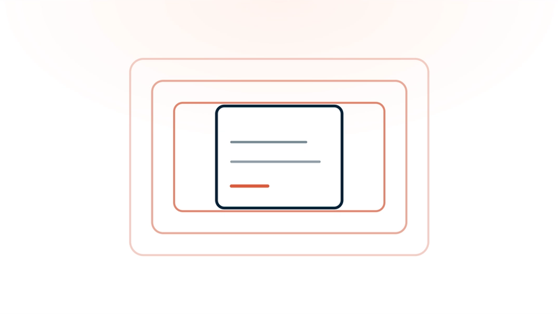 A clinical note enclosed by three concentric frames, representing the three layers of obligation around it: privacy, confidentiality and informed consent.