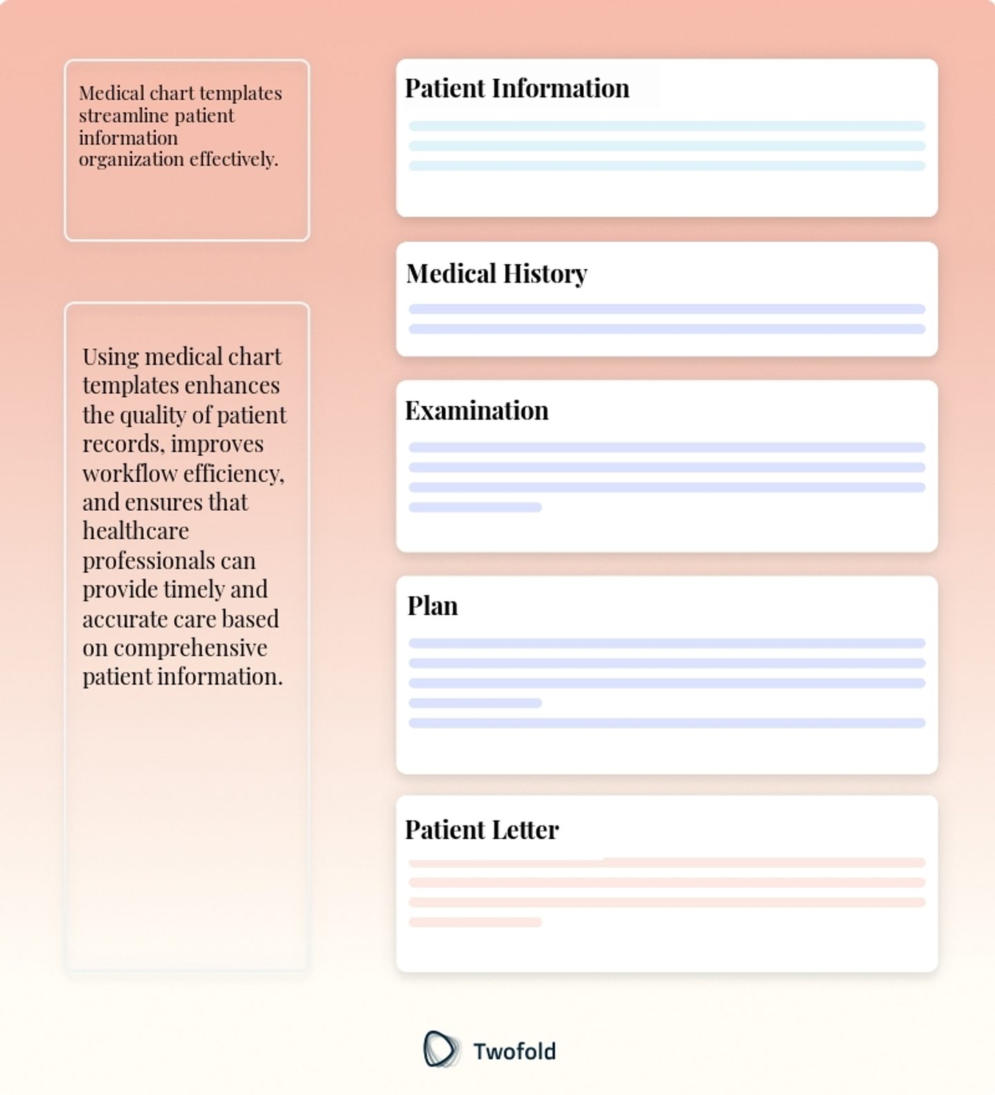Key Components of Medical Chart Template