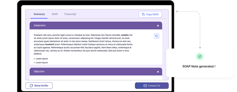 Spry PT AI Scribe