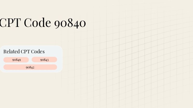 Header image for Code 90840