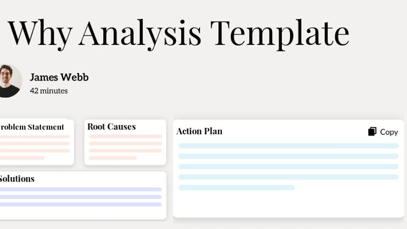 5 Why Analysis Template Hero Image