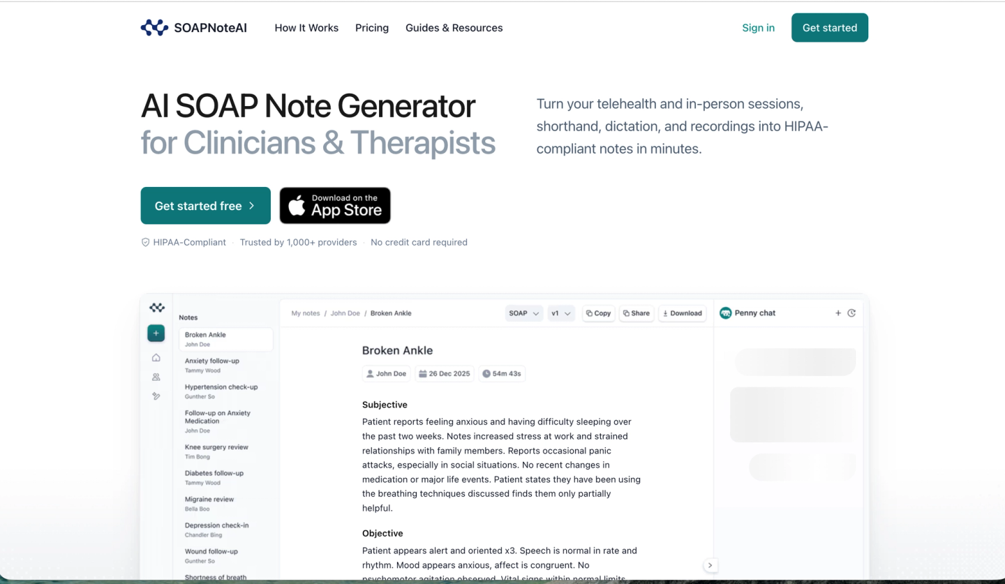 SOAPNoteAI