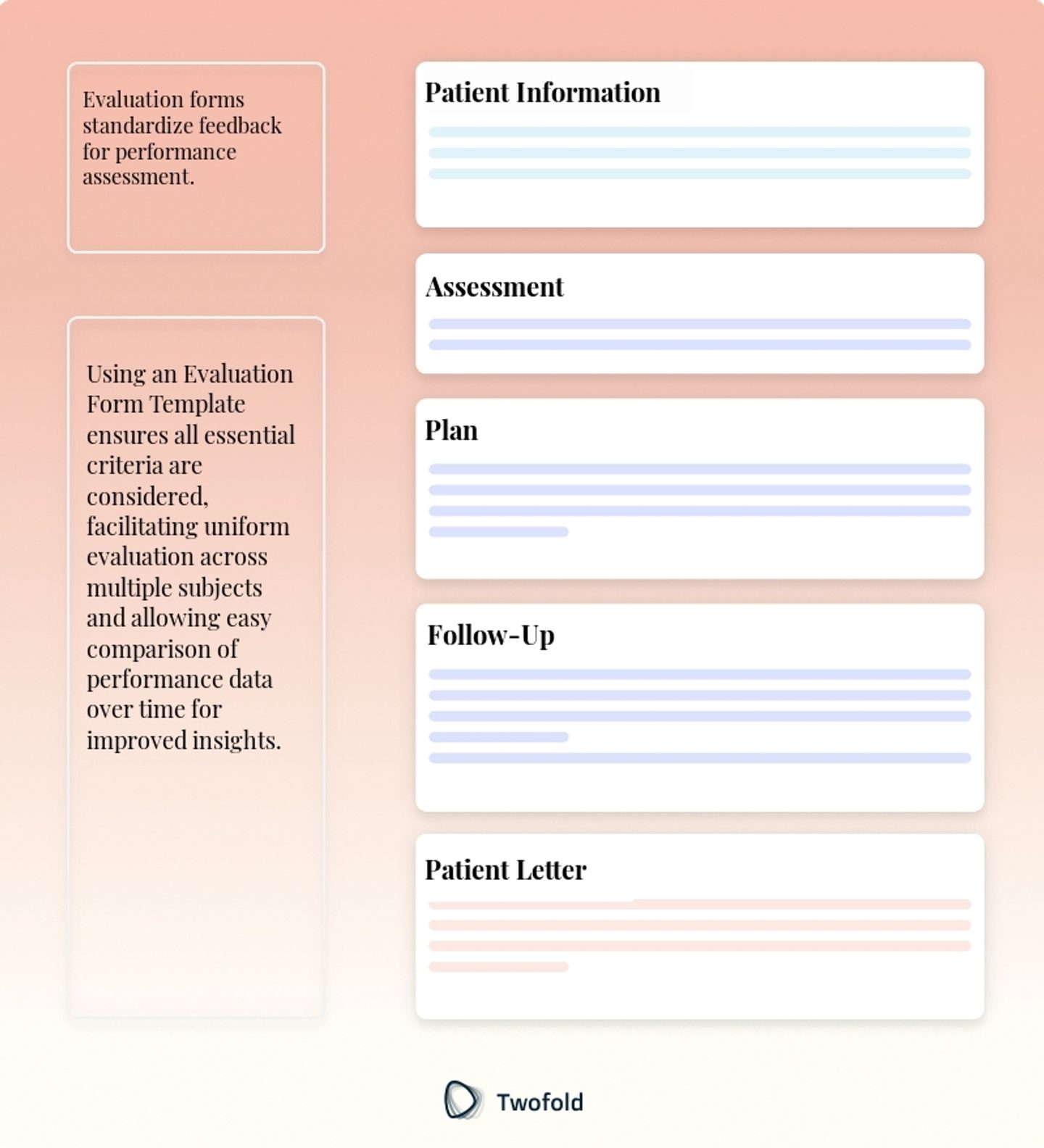Key Components of Evaluation Form Template