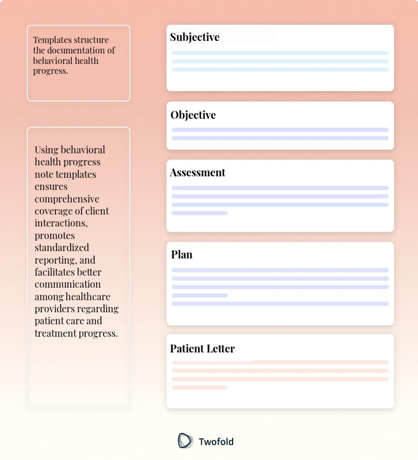 Key Components of Behavioral Health Progress Note Template