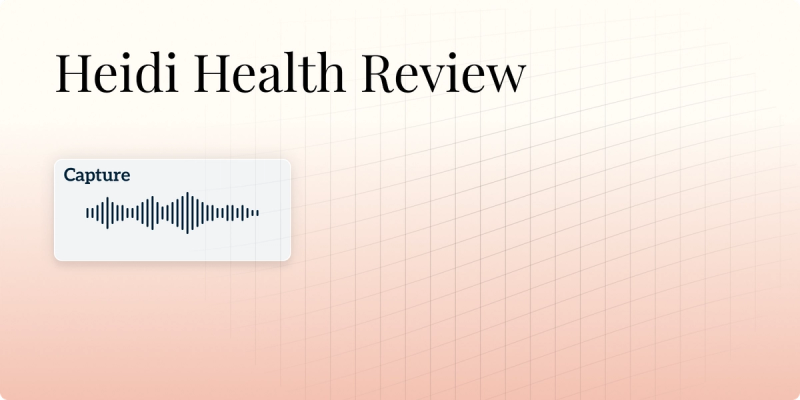 Heidi Health Review Hero