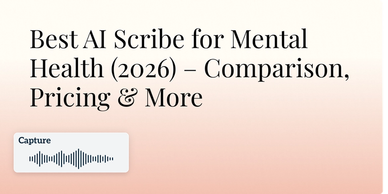 Twofold Health Top AI Scribe for Mental Health Hero Image