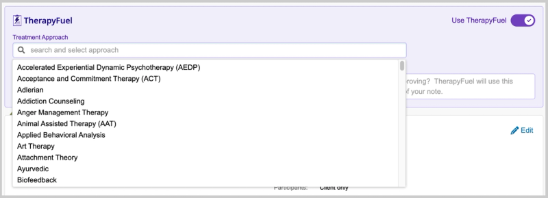 TherapyNotes TherapyFuel