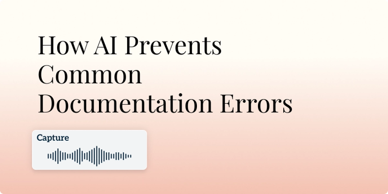 How AI Prevents Common Documentation Errors Hero Image