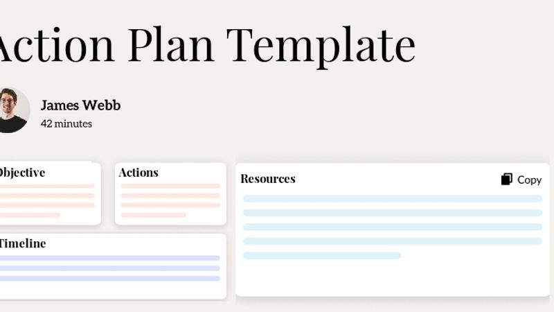 Action Plan Template Hero Image