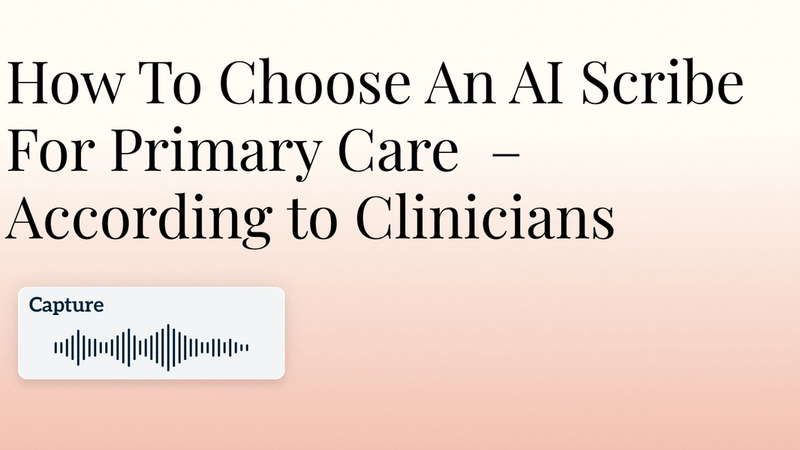 Twofold Health AI Scribe for Primary Care