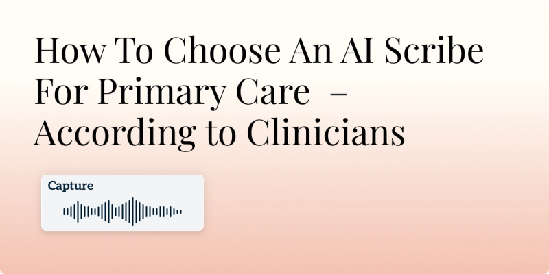 Twofold Health AI Scribe for Primary Care