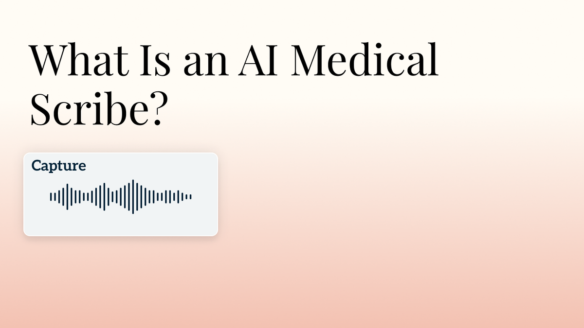 What Is an AI Medical Scribe Hero Image