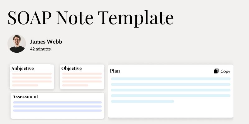 SOAP Note Template Hero Image