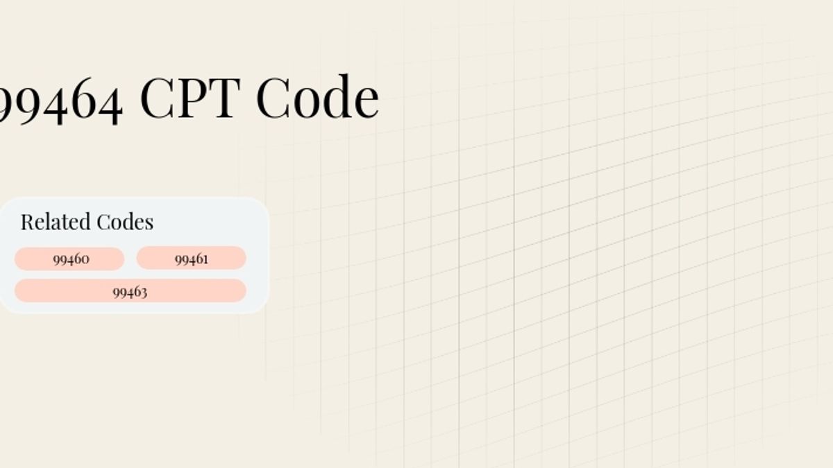 99464 CPT Code: Newborn Attendance at Delivery and Resuscitation