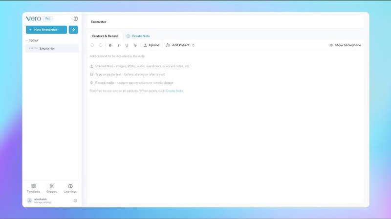 Vero Scribe AI