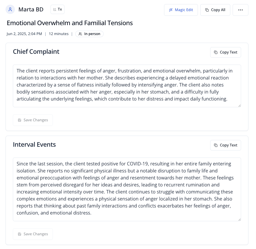 Twofold Health Best AI scribe based on online forums