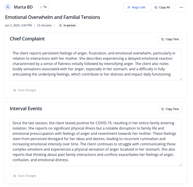 Twofold Health Best AI scribe based on online forums