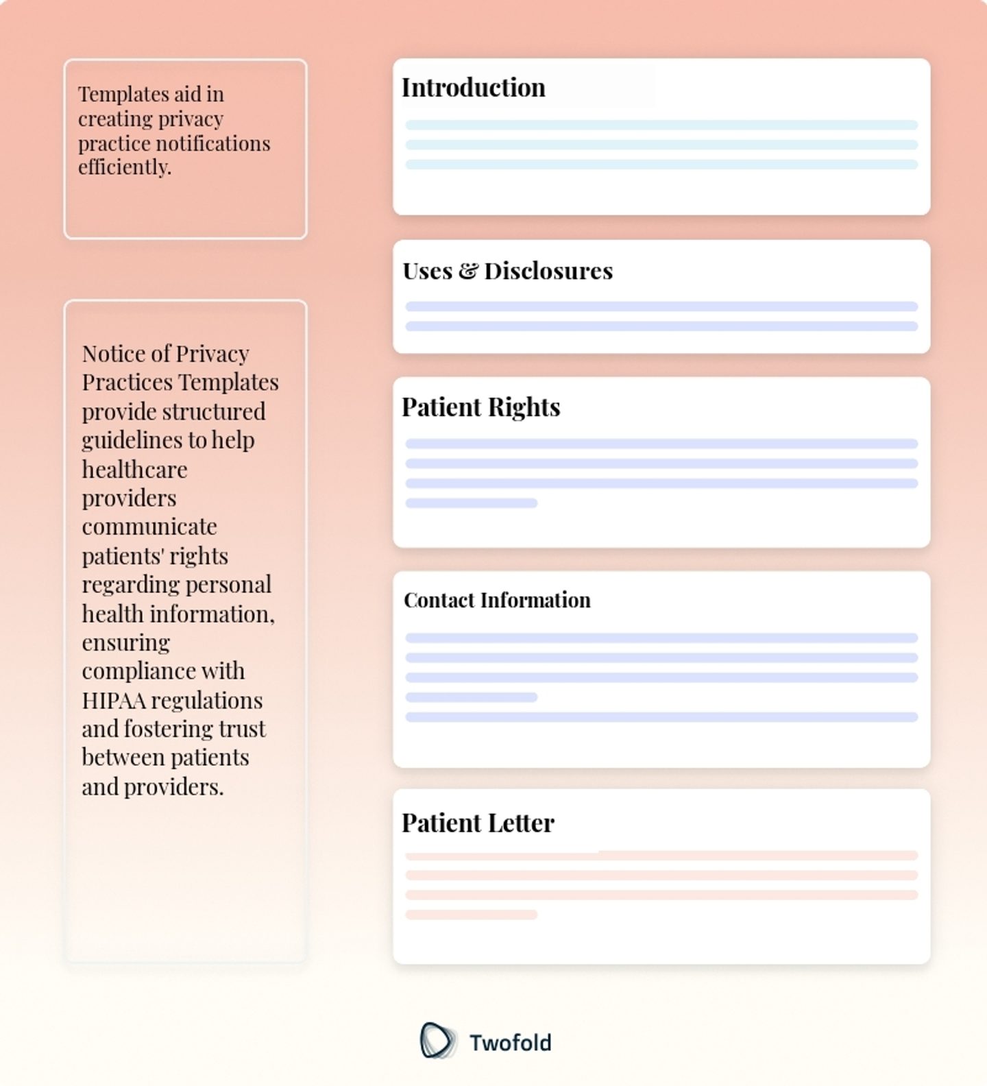 Key Components of Notice of Privacy Practices Template