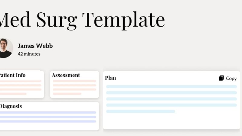 Med Surg Template Hero Image