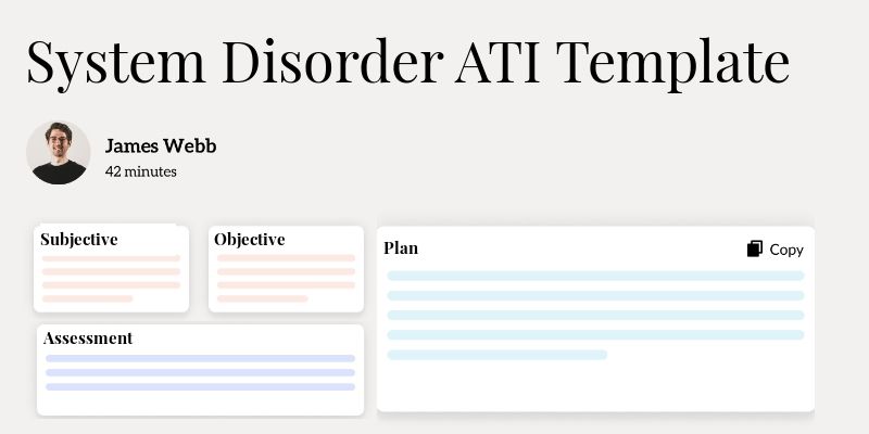 System Disorder ATI Template Hero Image