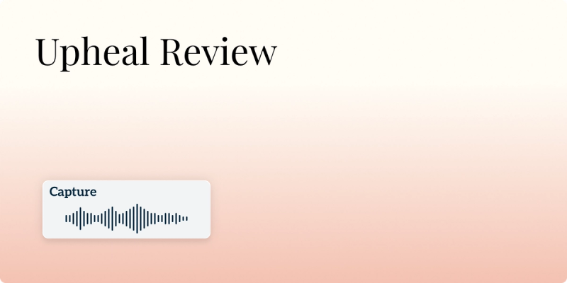 Upheal Review Header Image