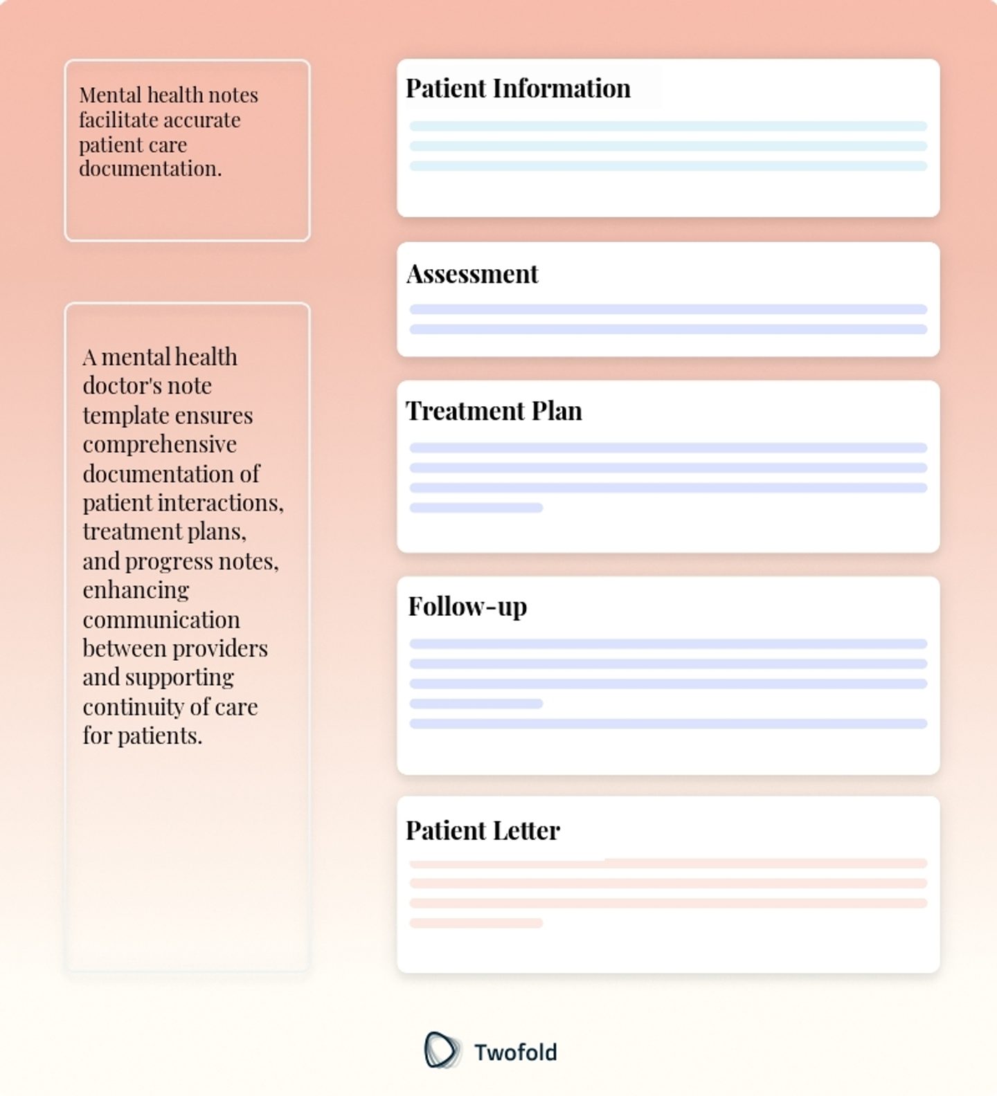 Key Components of Mental Health Doctors Note Template