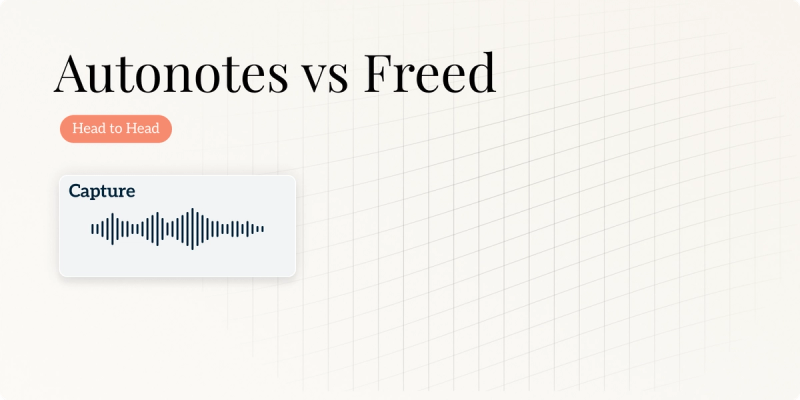 Autonotes vs Freed Hero Image