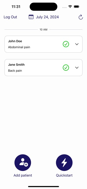 Cleo AI Scribe mobile app