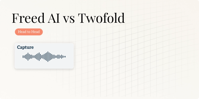 Freed AI vs Twofold Health Hero Image