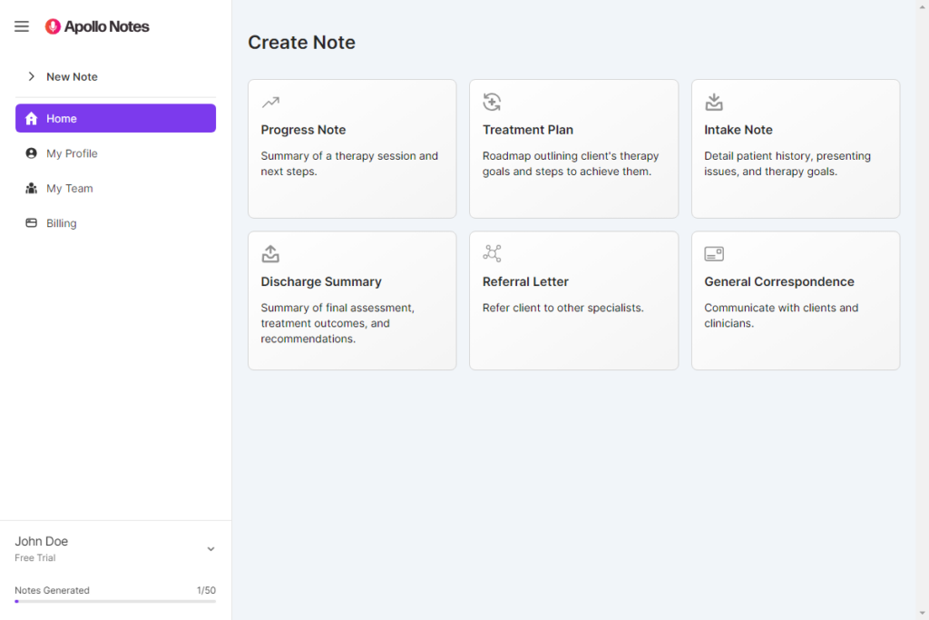 Apollo AI progress notes