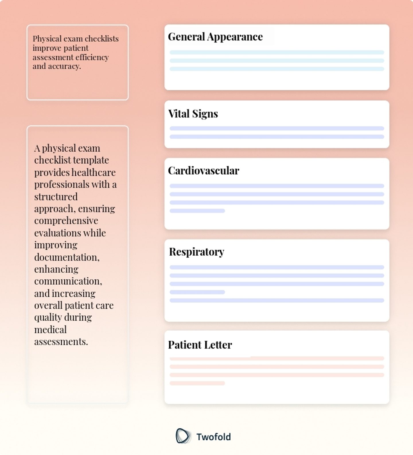 Key Components of Physical Exam Checklist Template