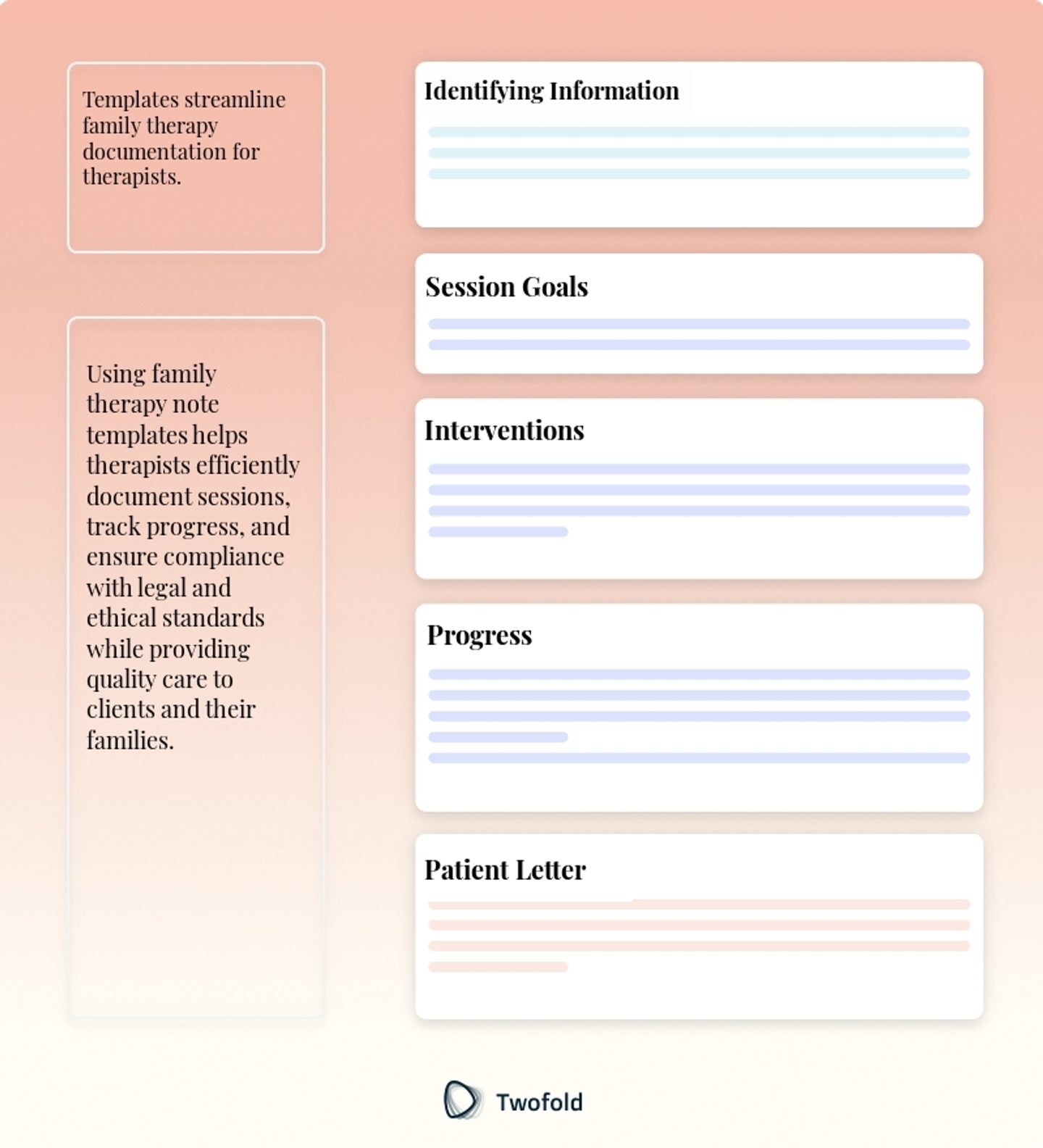 Key Components of Family Therapy Note Template