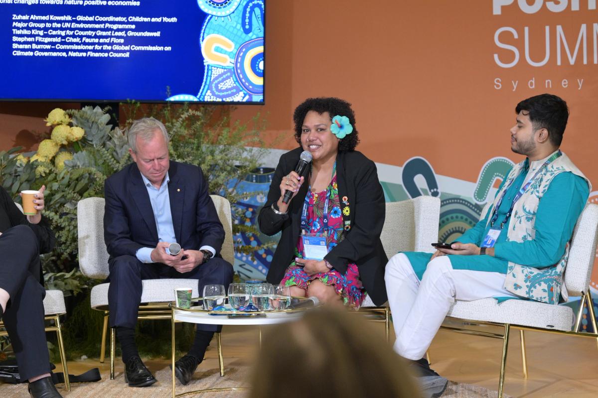 Global Nature Positive Summit at ICC Sydney — event photography by Kess Media