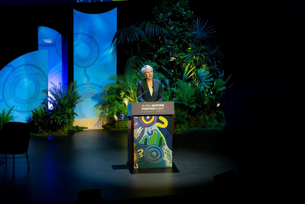 Event photography at the Global Nature Positive Summit ICC Sydney