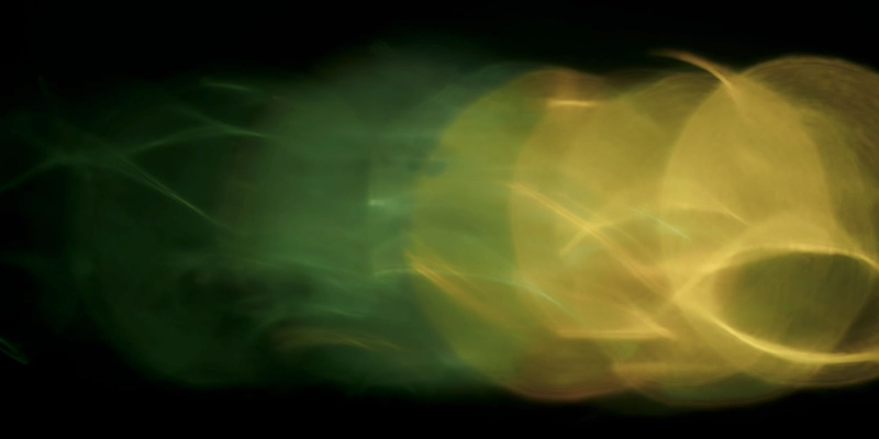 Abstract visualisation of aphantasia - a photographer who cannot form mental images