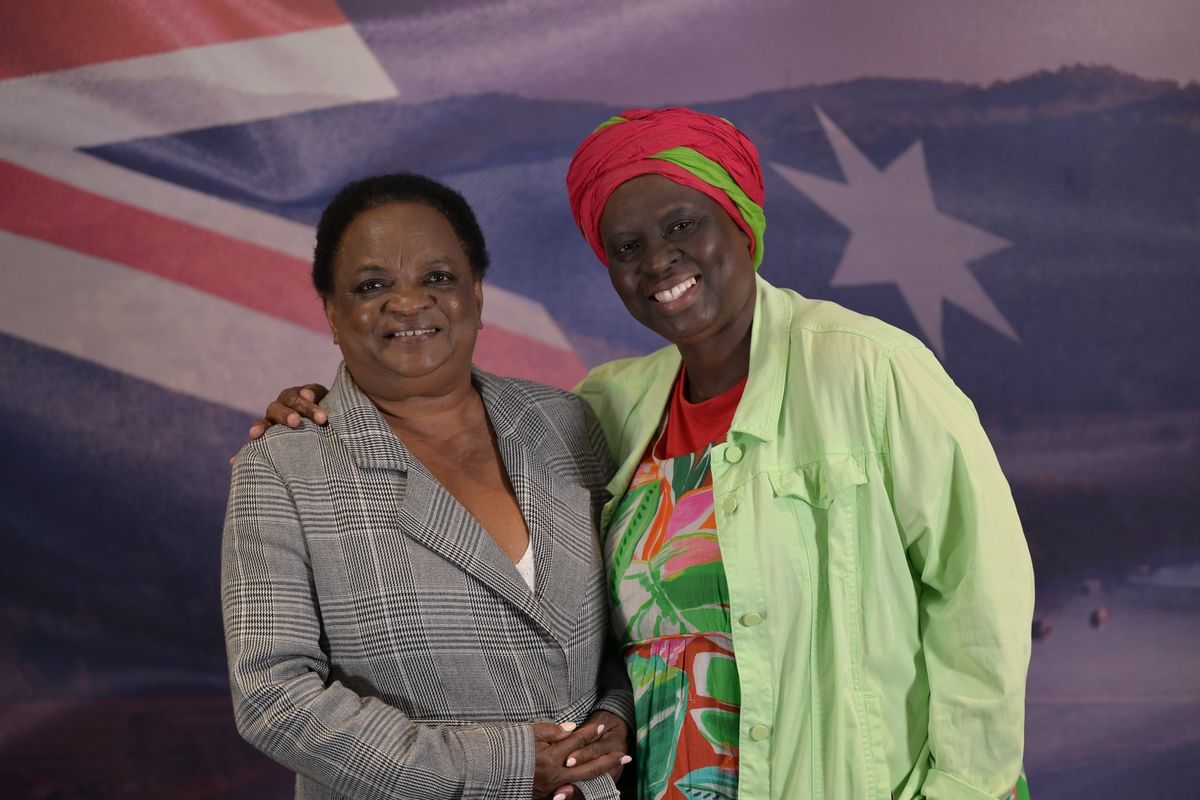 Family of four celebrating Australian citizenship at Hills Shire Council ceremony