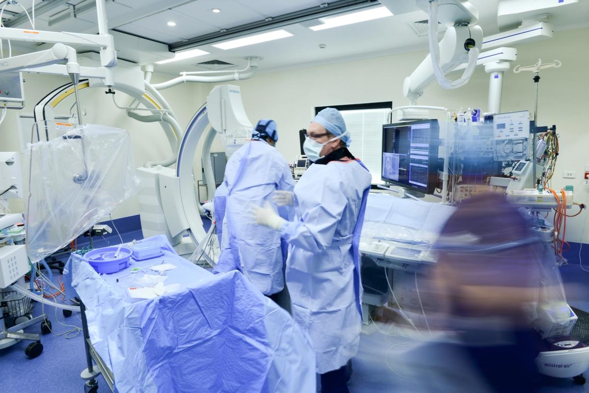 Medical training video production at Westmead Private Hospital