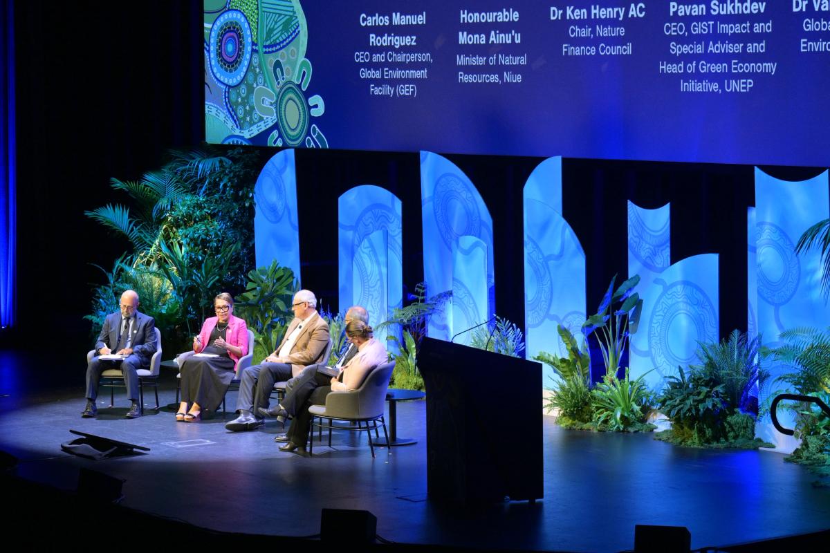 Ministerial meeting at the Global Nature Positive Summit ICC Sydney