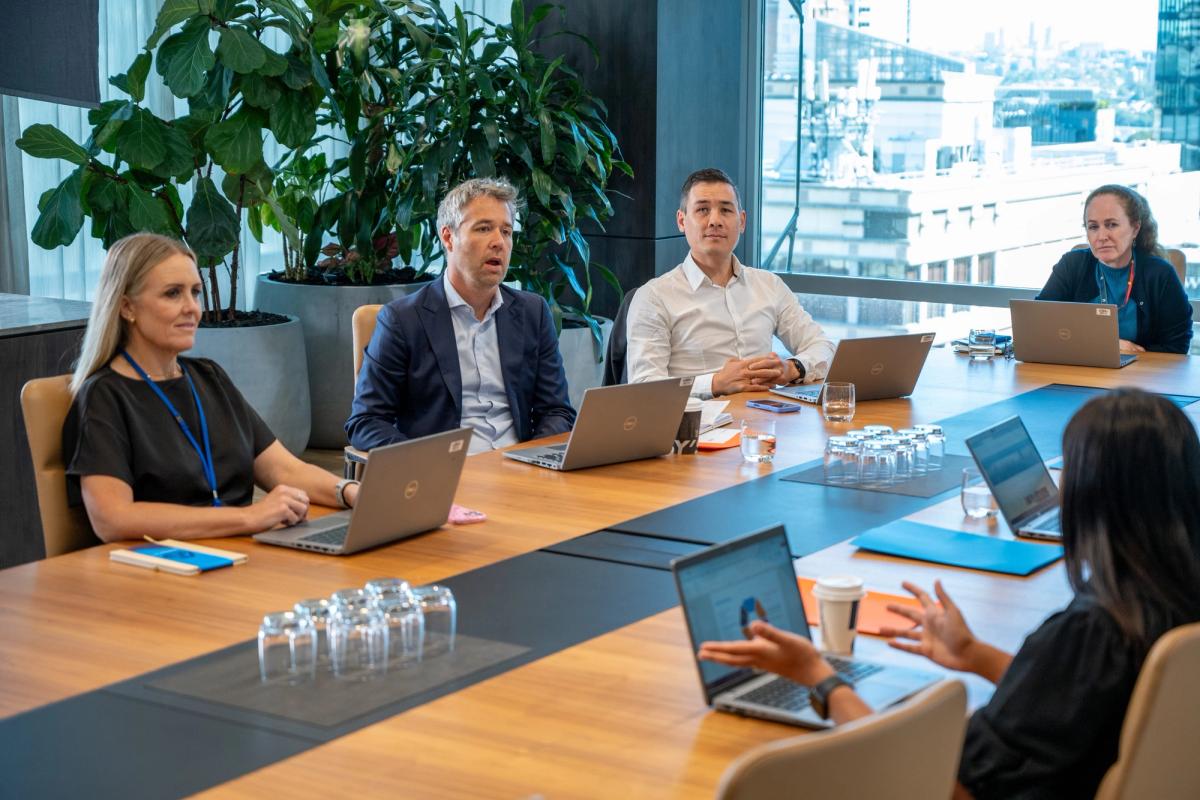 QBE corporate office environment photography in Sydney