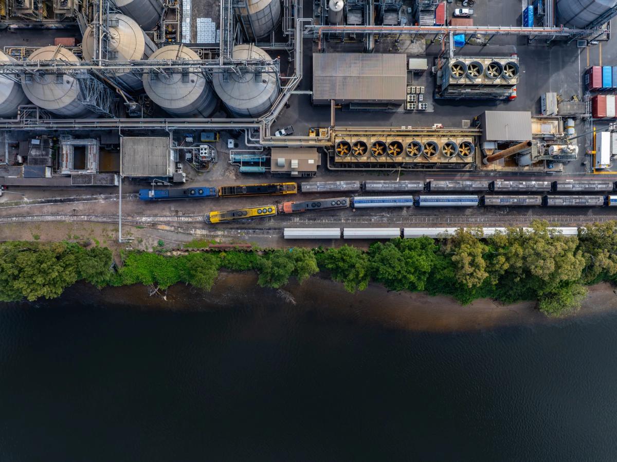 Manildra Group Bomaderry facility photographed for Austrade industrial project