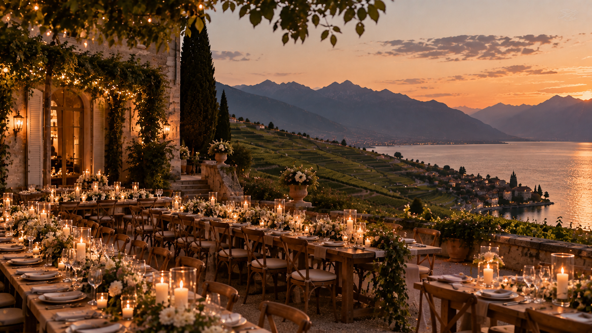 Vineyard wedding