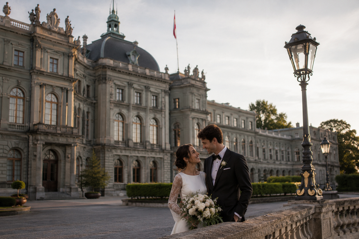 Paar in Bern Innenstadt