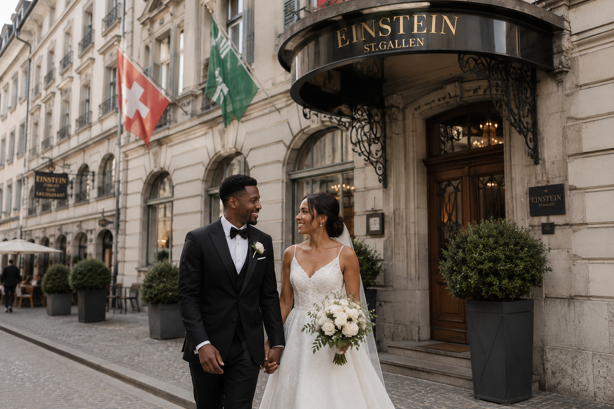 Hochzeit Hotel Einstein St. Gallen