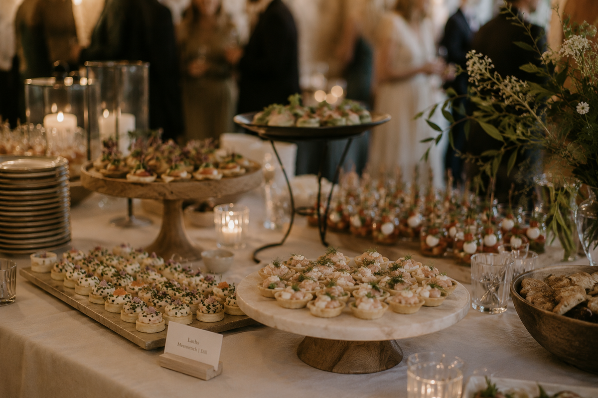 Catering Buffet Hochzeit