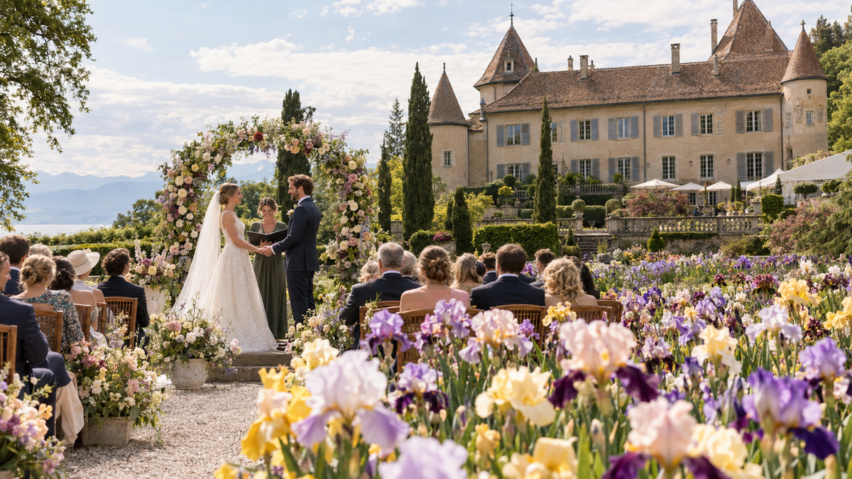 Wedding in garden