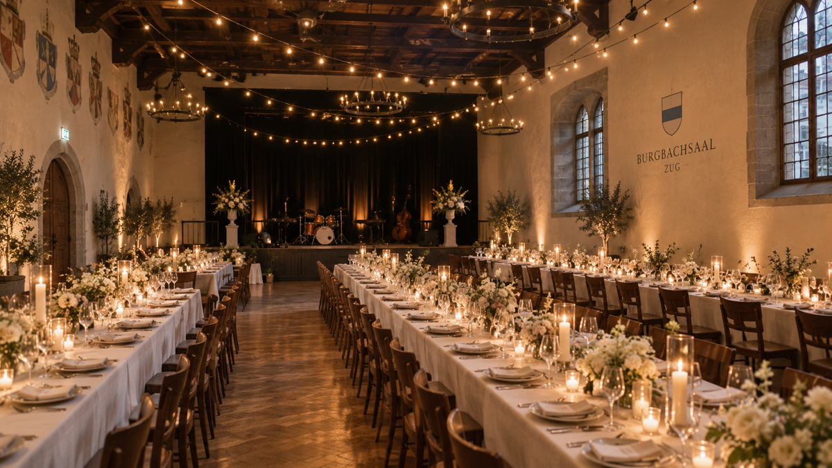 Candlelit Banquet in Burgbachsaal