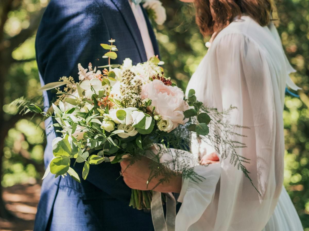 Brautstrauss Hochzeitspaar