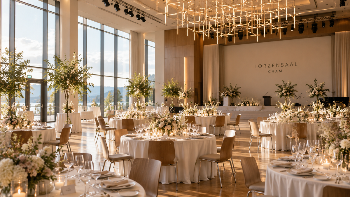 Elegant Modern Wedding Reception Hall