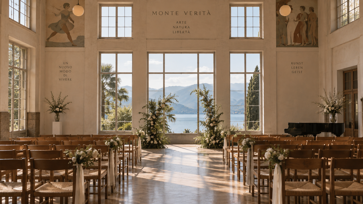Monte Verità Ceremony Hall by the Lake
