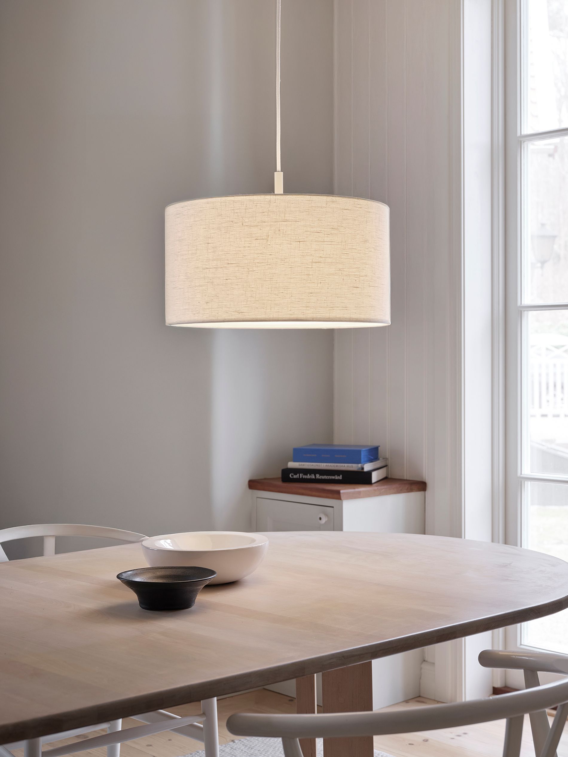 Soft Pendant 44cm over a dining table
